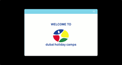Desktop Screenshot of dubaiholidaycamps.com