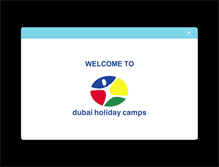 Tablet Screenshot of dubaiholidaycamps.com